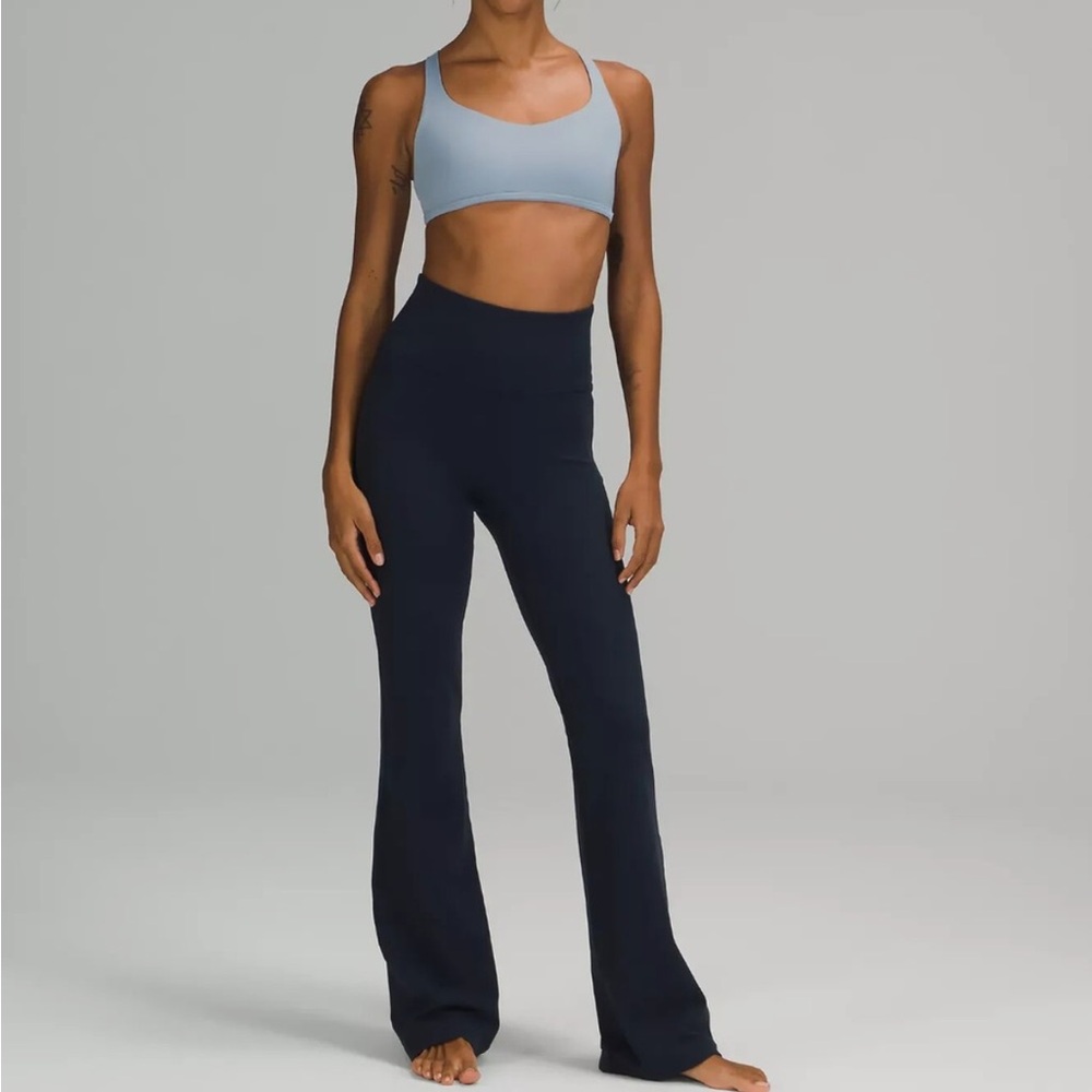 Lululemon Athletica Dark Blue Flare Pants